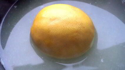 ватрушка под мармеладом из хурмы