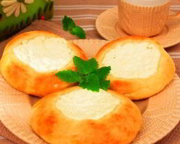 Ватрушки с ванильным творогом