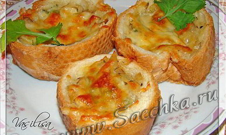 Рецепт запеченные булочки с начинкой