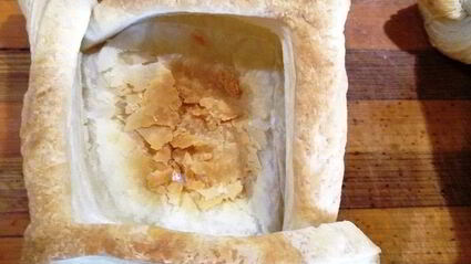 быстрые слойки с семгой