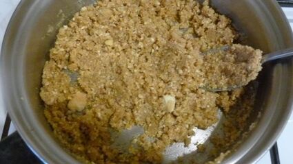 быстрый черничный чизкейк