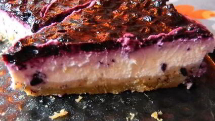 черничный чизкейк с розмарином