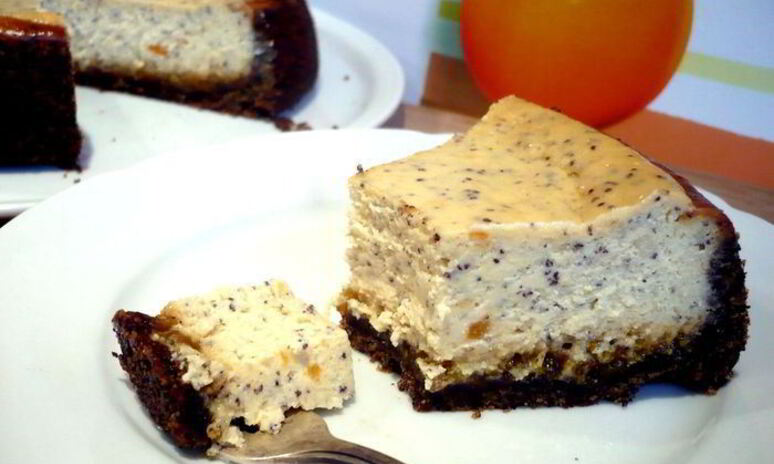 Рецепт чизкейк апельсин в крапинку