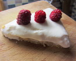 Чизкейк из творога на агар-агаре