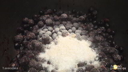 чизкейк из творога с черничным топпингом