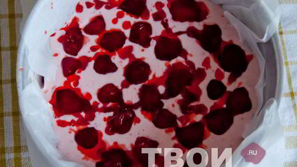 чизкейк клубничный