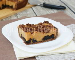 Чизкейк с черносливом