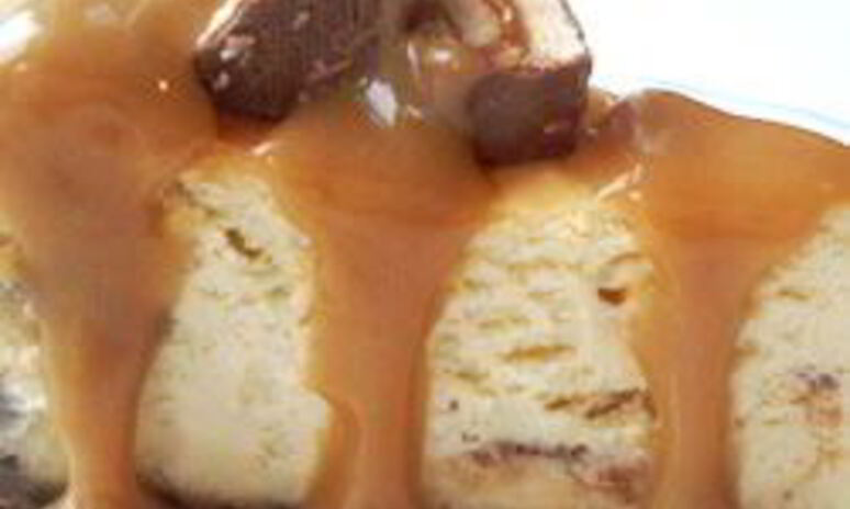 Рецепт чизкейк с карамельными батончиками