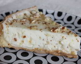 Чизкейк с пралине из грецких орехов