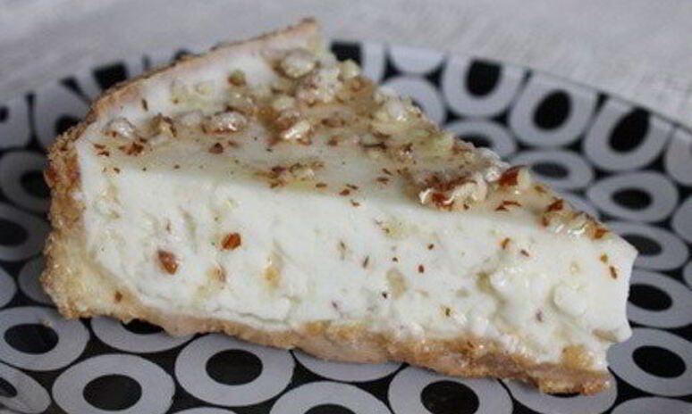 Рецепт чизкейк с пралине из грецких орехов