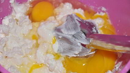 чизкейк с шоколадной начинкой