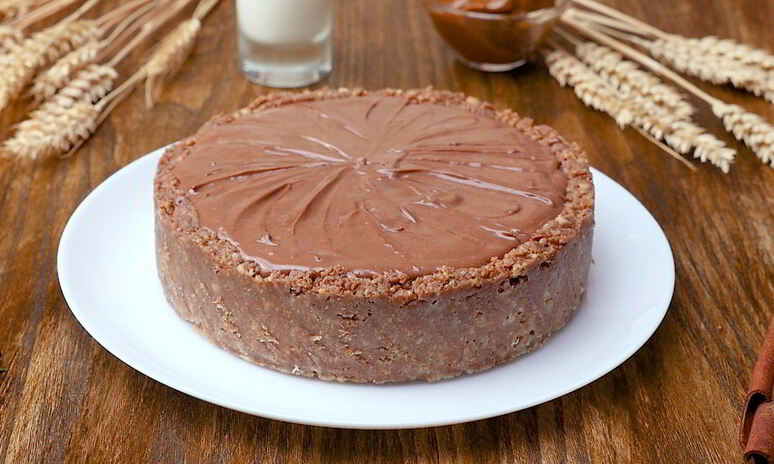 Рецепт чизкейк с шоколадной пастой