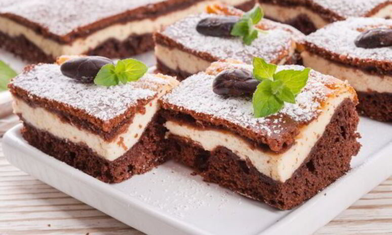 Рецепт чизкейк с шоколадным бисквитом