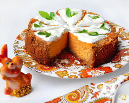 Чизкейк с тыквой Осенний блюз