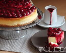 Чизкейк с вишней
