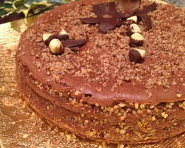 Чизкейк шоколадно-ореховый