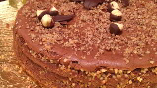 Чизкейк шоколадно-ореховый