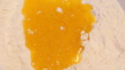 чизкейк со смородиной, маскарпоне и апельсиновым тестом