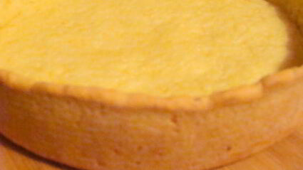 чизкейк со смородиной, маскарпоне и апельсиновым тестом