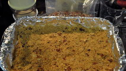 карамельно-пекановый чизкейк