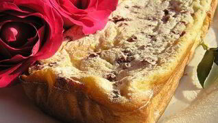 Корсиканский чизкейк с брусникой