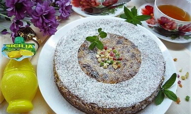 Рецепт лимонный чизкейк с марципаном и маком