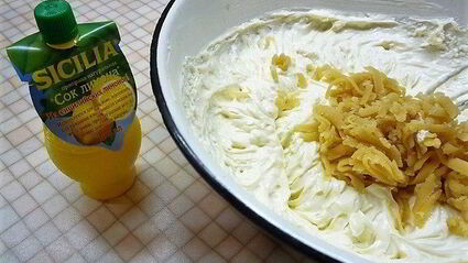 лимонный чизкейк с марципаном и маком