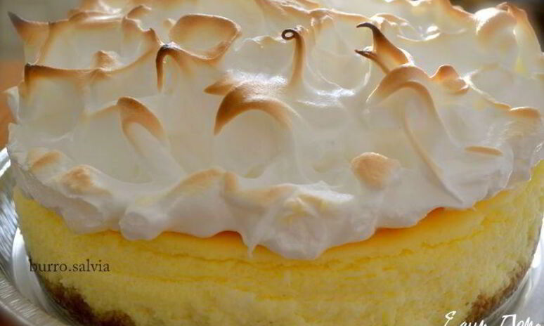 Рецепт лимонный чизкейк с меренгой