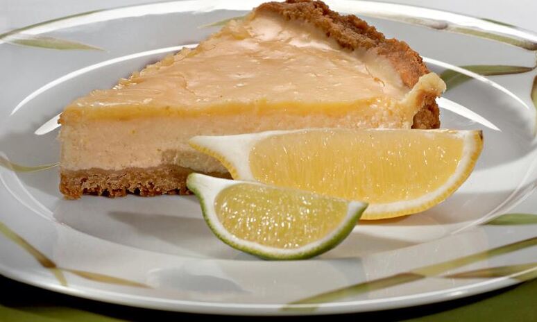Рецепт лимонный чизкейк