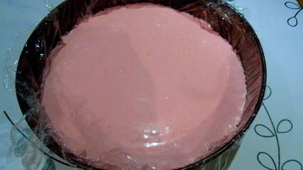 малиновый чизкейк с двумя видами шоколада