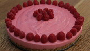 Малиновый чизкейк