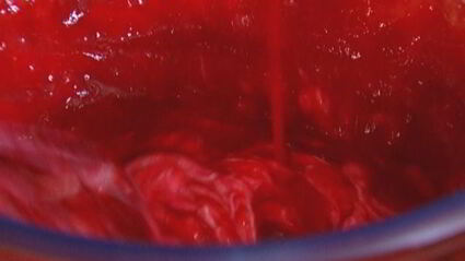 малиновый чизкейк