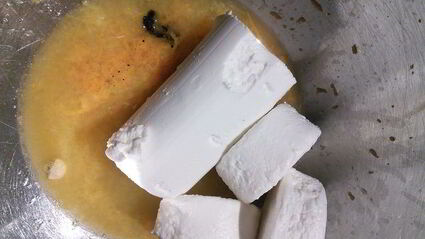 мини-чизкейк из козьего сыра с малиной