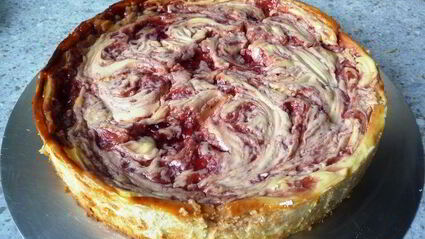 мраморный чизкейк без основы