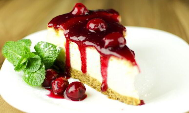 Рецепт праздничный чизкейк с вишней