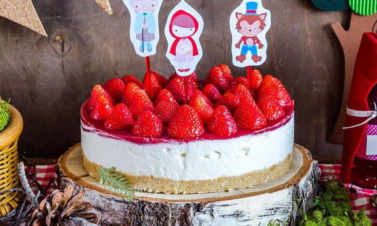 Рецепт сливочный чизкейк с клубникой