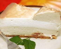 Творожный чизкейк с цедрой лимона