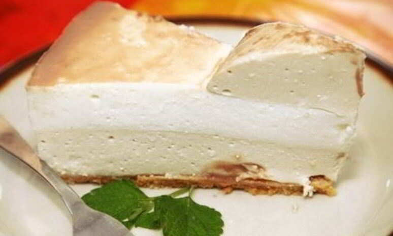 Рецепт творожный чизкейк с цедрой лимона