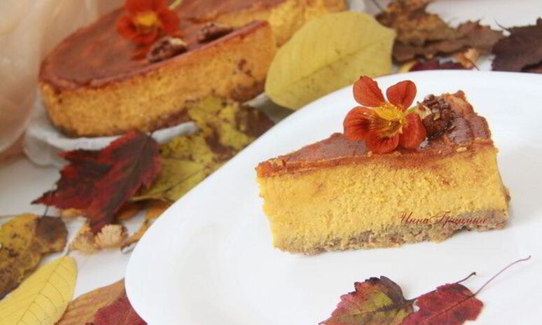 Рецепт тыквенный чизкейк осень