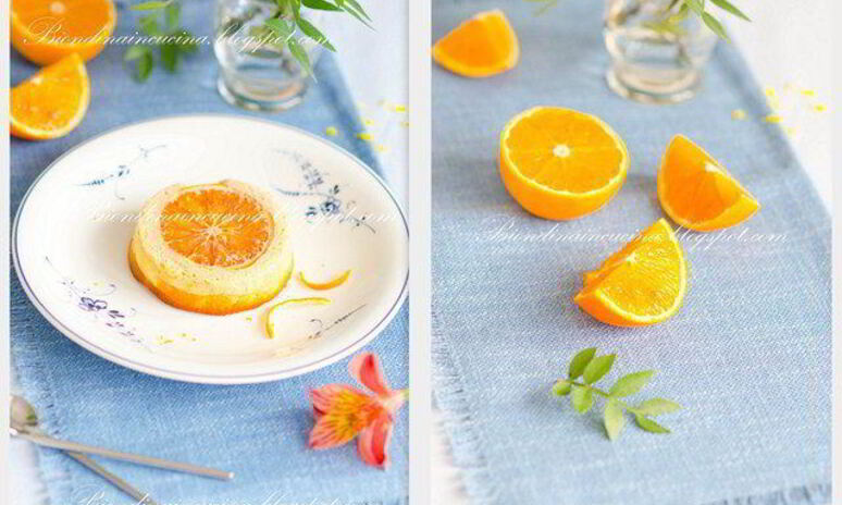 Рецепт воздушный перевернутый чизкейк с апельсином и лимоном