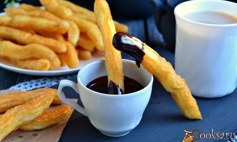 Рецепт чуррос — испанские пончики