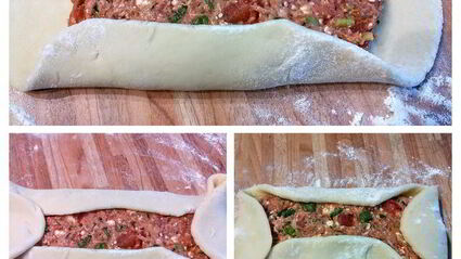 фаршированные пиде