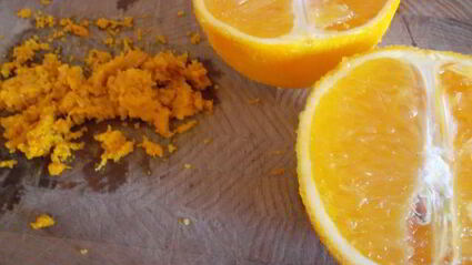 апельсиново-маковый кекс