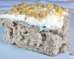 Банановый кекс на сметане