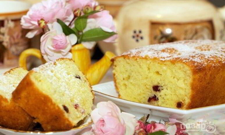 Рецепт быстрый творожный кекс