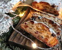 Чудесный дрожжевой Штоллен