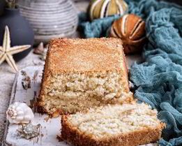 Кекс кокосовый Новогодний