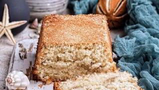 Кекс кокосовый Новогодний