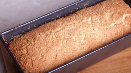 кекс кокосовый новогодний