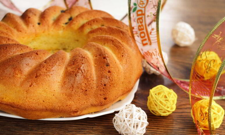 Рецепт кекс молочный с черносливом